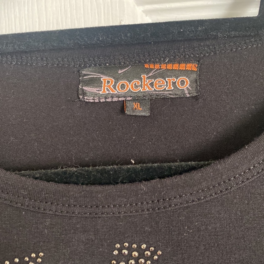 Rockero | Rhinestone Design Tee - Picture 2 of 5